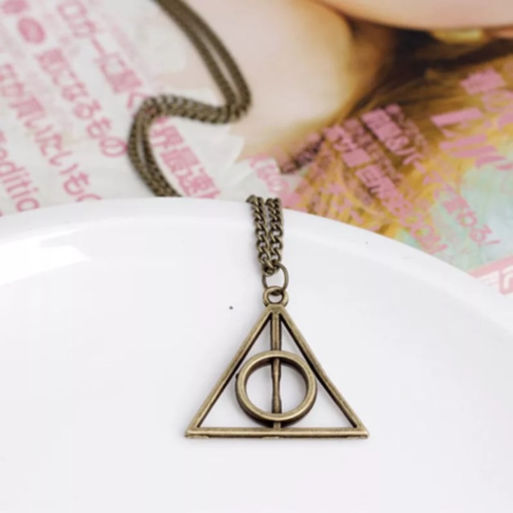 3 for $15 Harry Potter metal pendant necklace!
